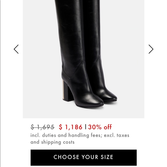 Jimmy Choo Ryder 100 Boots - Picture 9 of 9